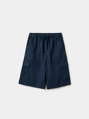 Шорты-карго SELA для мальчиков, синий, арт. 52074