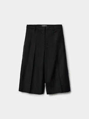 Костюмные шорты-бермуды Sela, черный, арт. 52109