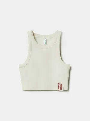 Укороченный топ SELA, бежевый, арт. 52188