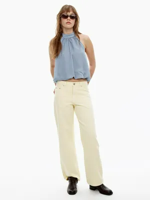 Прямые джинсы SELA Young, бежевый, арт. 52203