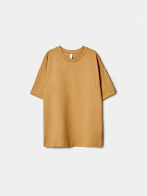 Детская футболка оверсайз Sela, желтый, арт. 52217