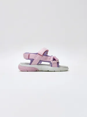 Сандалии Sela на липучках для девочек, разноцветный, арт. 52260