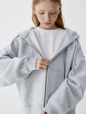 Толстовка Sela с капюшоном, серый, арт. 52263