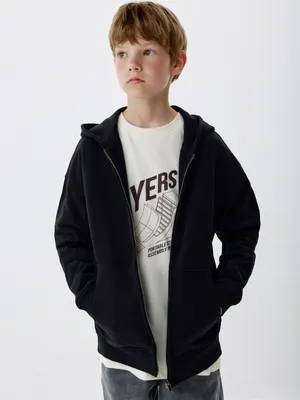 Толстовка с капюшоном SELA, черный, арт. 52264