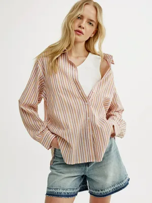 Рубашка оверсайз Sela, разноцветный, арт. 52360