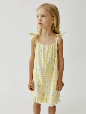 Летний комбинезон Sela, желтый, арт. 52500