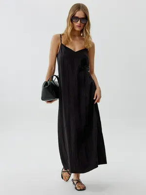 Платье миди Sela, черный, арт. 52511