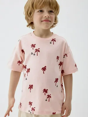 Детская футболка оверсайз с принтом, арт. 5257