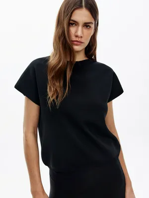 Жилет Sela вязаный, черный, арт. 52611