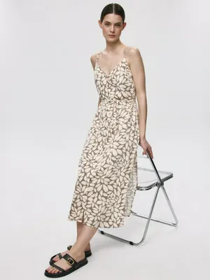 Платье макси на бретелях, арт. 5264