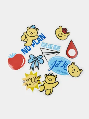 Набор детских наклеек Sela, разноцветный, арт. 52672