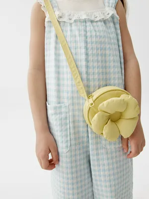 Сумка через плечо Sela с цветком, желтый, арт. 52676