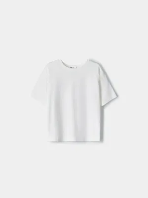 Футболка Sela оверсайз, белый, арт. 52700