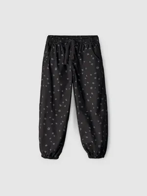 Брюки Sela свободные из твила, черный, арт. 52758