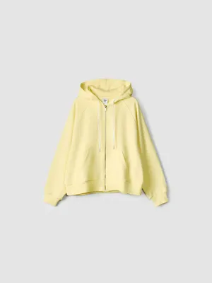 Укороченное худи оверсайз Sela, желтый, арт. 52760