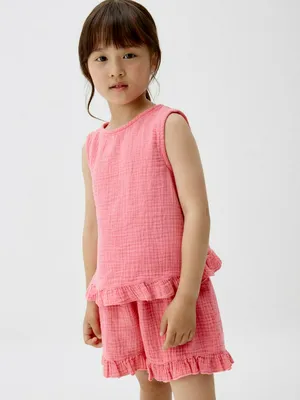 Топ из муслина для девочек, арт. 5279