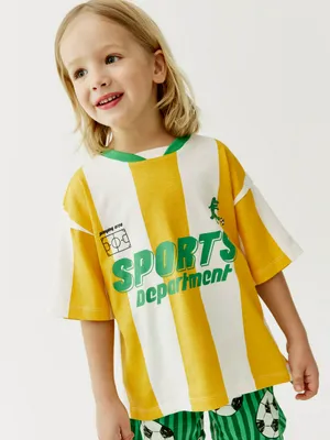 Футболка Sela оверсайз, разноцветный, арт. 52829