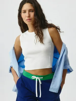 Базовый топ в рубчик, арт. 5284