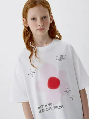 Футболка с принтом для девочек, арт. 5287