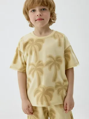 Футболка оверсайз с принтом детская, арт. 5288