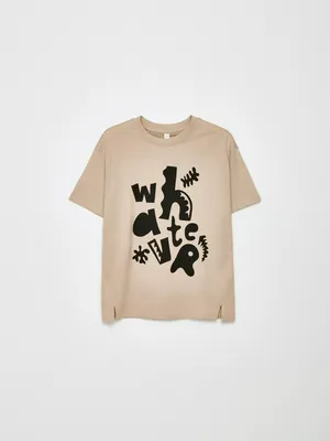 Футболка оверсайз с принтом для мальчиков, арт. 5295