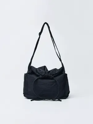 Сумка-мешок на плечо, черный, арт. 5332