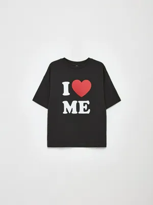 Футболка оверсайз с принтом для девочек, арт. 5351