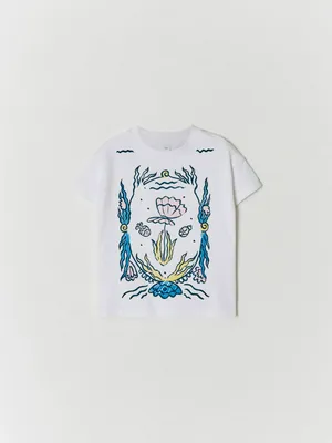 Футболка с принтом для девочек ART PEOPLE с Дашей Север, арт. 5355