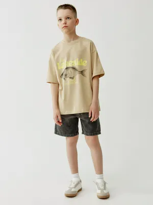 Джинсовые шорты Sela, серый, арт. 53604