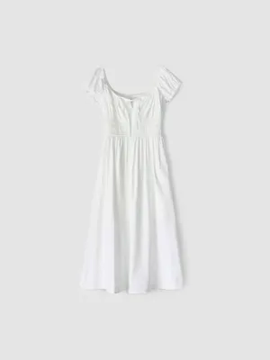 Платье миди Sela, белый, арт. 53633
