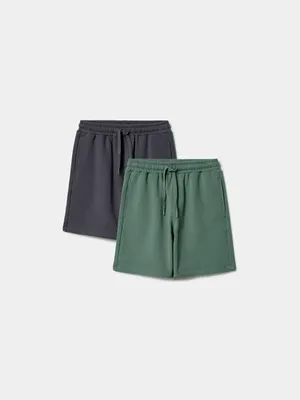 Трикотажные базовые шорты Sela, разноцветный, арт. 53652