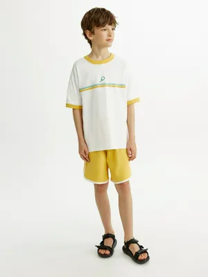 Комплект из футболки и шорт Sela, разноцветный, арт. 53653