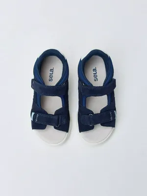 Кожаные сандалии на липучках для мальчиков, арт. 5369