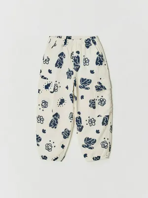 Брюки с принтом для девочек, арт. 5387