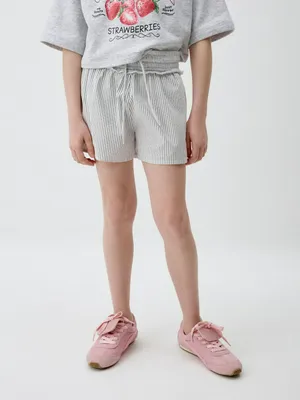 Шорты в полоску для девочек, арт. 5390