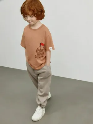 Футболка с принтом для мальчиков SELA x Союзмультфильм, арт. 5417