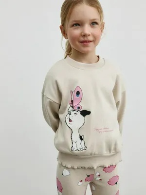 Свитшот для девочек SELA x Союзмультфильм, арт. 5445