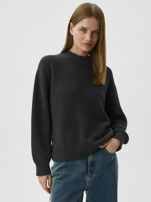 Базовый вязаный джемпер, не указан, арт. 5446