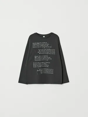 Лонгслив оверсайз с принтом для мальчиков, арт. 5455