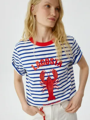 Футболка с принтом, арт. 5529