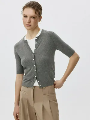 Кардиган с короткими рукавами, арт. 5541