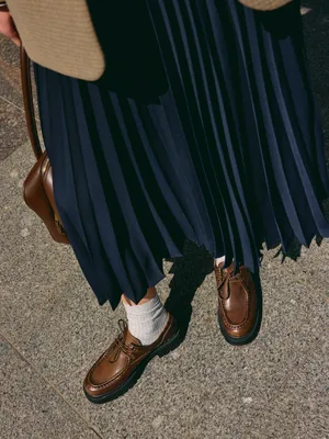 Полуботинки из натуральной кожи, арт. 5581