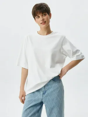 Базовая футболка оверсайз, арт. 5605