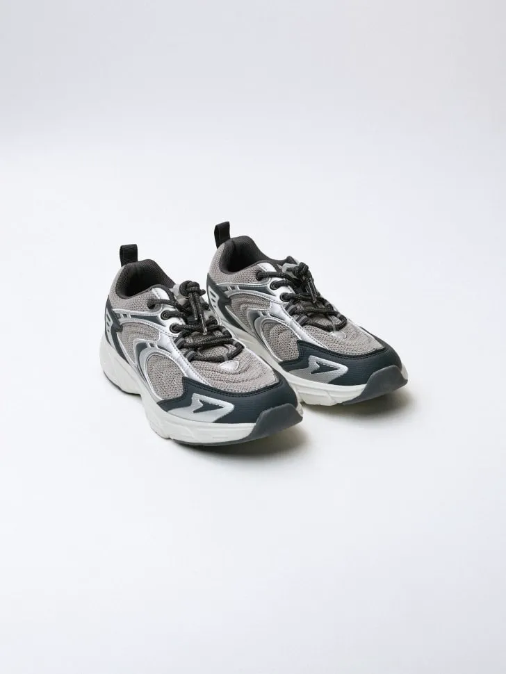 Комбинированные кроссовки для мальчиков, разноцветный, арт. 5607