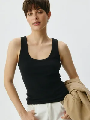 Базовый топ AMY в рубчик, арт. 5616