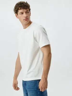 Футболка PETER REGULAR FIT Базовая, белый, арт. 5641