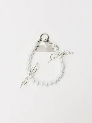 Женский брелок, белый, арт. 5646