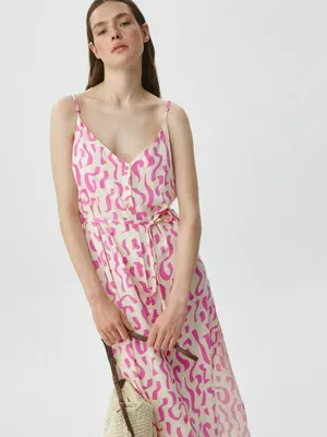 Платье макси на бретелях, арт. 5661