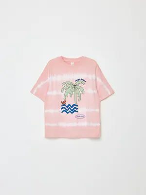 Футболка с принтом для девочек, арт. 5664