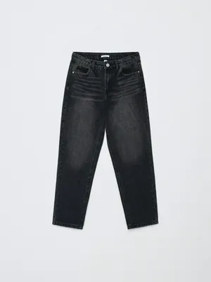 Джинсы Mom fit для девочек, арт. 5665